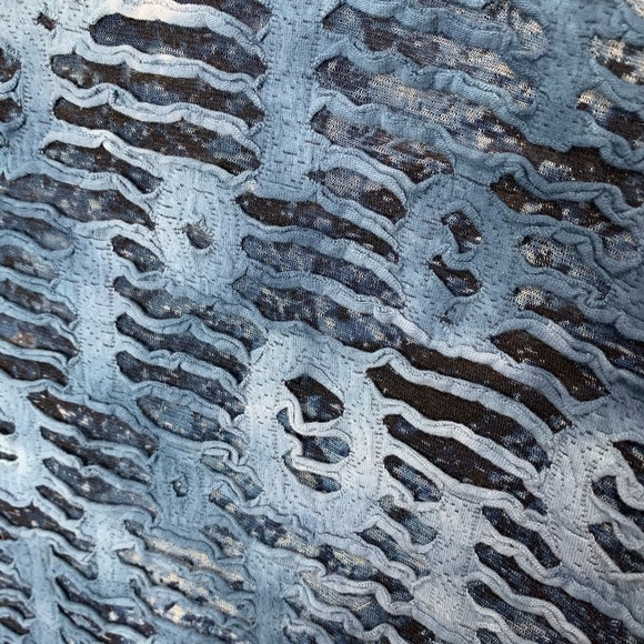 NWT Katie Todd Blue Top Size Medium - Picture 5 of 5